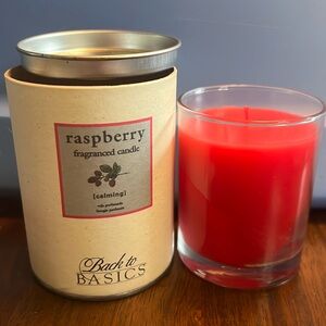 Back to Basics Raspberry (calming) Fragranced Candle